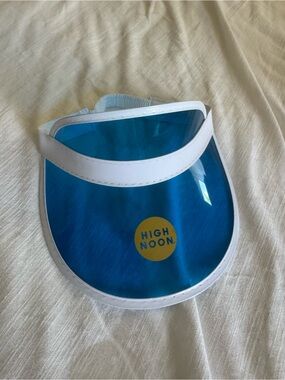 NEW High Noon Seltzer Blue Visor Summer Beach